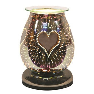 3D heart electric touch burner